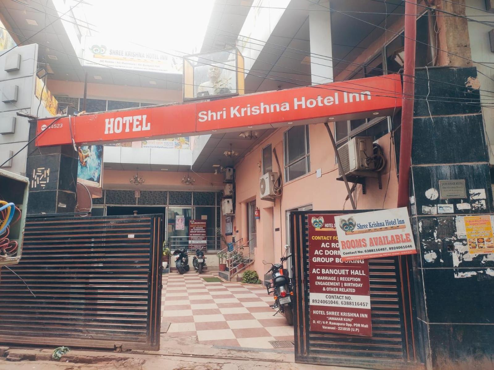 Shree Krishna Hotel Inn Varanasi Dış mekan fotoğraf